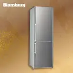 【玖玖廚坊】【BLOMBERG】BRFB1312SS 316公升 雙門 獨立式 毛絲紋不鏽鋼冰箱