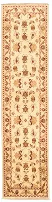 Vintage Hand-knotted Runner Rug 2'10" x 12'0" Traditional Wool Carpet