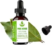 PH Bay Leaf (Syzygium Polyanthum) Pure & Natural Therapeautic Grade Essential Oil with Dropper 100ml
