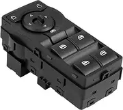 Black Master Power Window Control Switch with Red Illumination for Holden Commodore VE