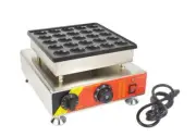 New 25 Holes Electric Pancake Machine Pancake Maker 45mm/Hole 110V 1.6KW