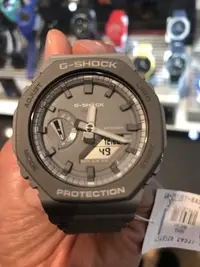 在飛比找Yahoo!奇摩拍賣優惠-灰色全新 CASIO G-SHOCK GA2100-1A 八