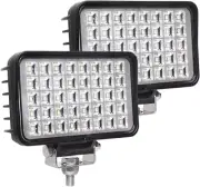 New 6 Inch Led Work Light for Truck 80W 6800Lumens Flood Light Off
