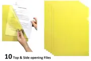 Bantex 2242 06 Letter Files A4 0.11 PP Document Pocket Yellow
