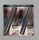 LOT 2 Maybelline Lash Sensational Sky High Waterproof Mascara Brownish Black 803