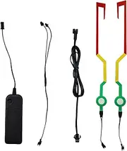 Helmet Lights LED Motorcycle | Driving Helmet Lamp | LED Strip 3 Modes Accessories for Adults Men Motorbikes Bicycles Riding Dark Conditions