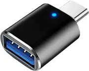 USB C to USB Adapter - Type C Male to Female Converter | Fast Charging Adapter | Portable Usbs C Converter for External Storage Devices Laptop and Phone Flash Drives