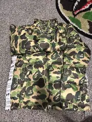 Bape Green ABC Puffer Jacket Size M BRAND NEW WITH BAG AND TAG