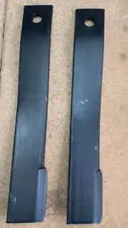 Rotary cutter blade set for Servis Rhino 284, 484 and Alamo RX84 mowers 00757833