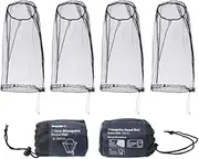 4Monster Mosquito Head Net Hat, Ultra Large, Extra Fine Holes, Insect Netting, Bug Face Shield, Soft Durable Fly Screen, Protection for Outdoor Lover, with Carry Bag