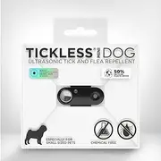 Tickless Mini Dog - Chemical Free, Ultrasonic, Natural Flea & Tick Repellent for Dogs - Black