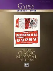 "Gypsy" Classic Musical Editions-PIANO/VOCAL/CHORDS MUSIC BOOK-BRAND NEW ON SALE