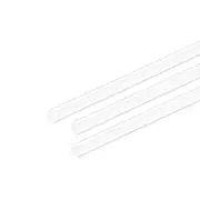 5mm x 20" Acrylic rod,Square,Clear Acrylic Plastic Rod PMMA Bar 3PC