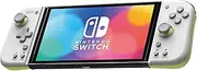 HORI Nintendo Switch Split Pad Compact (Light Gray & Yellow) - Ergonomic Controller for Handheld Mode - Officially Licensed by Nintendo
