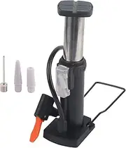 XIASABA Bicycle Bike Foot Pump Mini Portable High Pressure Floor Inflator Tire Air Pump Black