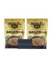Santa Fe Instant Fat free, Vegetarian Refried Beans 2 Pk Of 7.25oz Ea