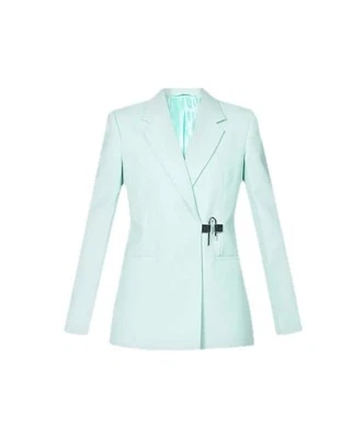 GIVENCHY Notch-Lapel Wool And Mohair-Blend Blazer Size 8 GENUINE RRP £2215 #R
