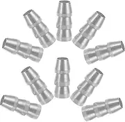 Kisangel 10pcs Safety Axe Wedge Durable Iron Wedges for Hammer Handle Kits Extended Design for Tool Reinforcement and Secure for Sledge Maintenance