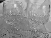 Vintage Rogaska Queen Brandy Snifters - Two Snifters - NEW