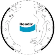 Bendix Rear Brake Shoes for Ford Fiesta WS 1.6L HXJA, HXJB Petrol 2008-2010