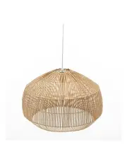 [Orient] Solara Sphere Natural Hand-Woven Bamboo Cage Pendant Lamp Light in Natural
