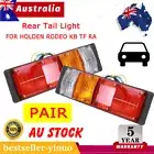 NEW Pair Rear Tail Light 5 Pins For Holden Rodeo KB TF RA 1988~2007 Tray Ute AU