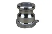 Camlock STAINLESS STEEL 316 25mm (1") Type A Male Adaptor x Fem BSP Cam Lock