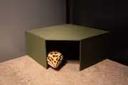 Corner Hide for Leopard Geckos and Other Reptiles (Multiple Colors Available)
