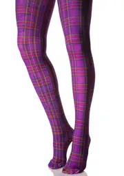 Plaid Present Tights