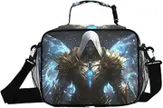 Archangel Fantasy Wings Insulated Lunch Box for Women Men - Ideal for Work, Picnics - Includes Adjustable Shoulder Strap