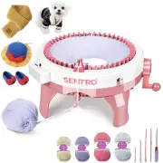 48 Needles Knitting Machines with Row Counter,Smart Knitting Crochet Machine,...