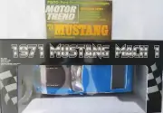 1971 Ford Mustang Mach 1 351 Ram Air Sun Star 1:18 with Sep 1970 Motor Trend!
