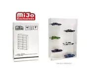 Showcase 1:64 12-Car Display Case Wall Mount Plastic White Back Version