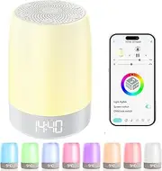 Baby White Noise Sound Machine,Kids & Adults for Sleeping Brown Noise Machine,Baby Night Light Suitable for Girls & Boys Bedroom Color Changing，Alarm Clock and Time,Timer Function