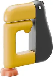 Table Hook - Under Desk Holder, Backpack Storage Hanger - Clamp Headphone Holder | Multipurpose Table Side Hook for School, Tudent Portable Hook, 3 Colours Available