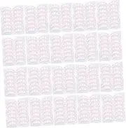 WOONEKY Grafted Eyelashes Sticker Sheets 320pcs Eyelash Isolation Patches Lash Extensions Positioning Tape for Women