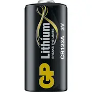 GP CR123A 3V Lithium Battery Maintains High Performance In Extreme Weather 3V LITHIUM BATTERY