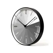 14 Inch Simple Gradient Gray Classic Mute Wall Clock Home Living Room Office Decoration Wall Clocks