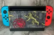 GOT Game of Thrones Nintendo Switch Dock Cover Screen Protector Cotton USA made