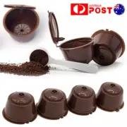 Refillable Coffee Capsule Cup For Dolce Gusto Nescafe Reusable Filter Pod NEW
