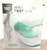 Whirlpool Foot Spa Sharper Image Aqua Brand New Sealed