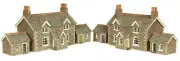 Railway Workers Cottages - N gauge Building kit - Metcalfe PN155