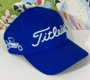 Titleist Classic Golf Cart Logo Hat Performance Cap Blue Adjustable Moisture Wic