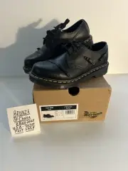 Dr Martens 1461 Bow Smooth Leather Oxford Shoes Leather Black Size 6 Women NEW