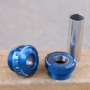 PROFILE RACING BMX EURO EXTERNAL BOTTOM BRACKET KIT BLUE 19mm OUTBOARD