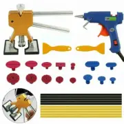 Car Paintless Dent Repair Removal Tool Kit Lifter Puller Tabs Glue Gun Set SU