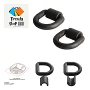 DC Cargo Weld-On D-Ring Tie-Down Anchors – 1" 2 Pack Heavy-Duty Forged Steel ...