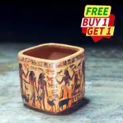 Egyptian Museum coppy Pottery Vase, Collectible Home Decoration Antique Style