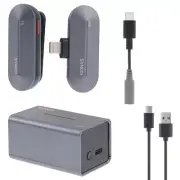 SYNCO P1L 2.4GHz Wireless Lavalier Microphone with Type C to 3.5mm Adaptor Cable