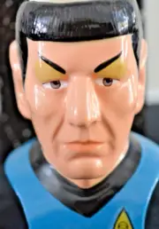 STAR TREK 1994 Applause MR. SPOCK Figural mug MINT w/ Box, COA, packing AAA++